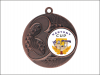 Medal metalowy MMC5057 z indywidualną wklejką lub grawerem, śr. 50 mm - od 10 szt.