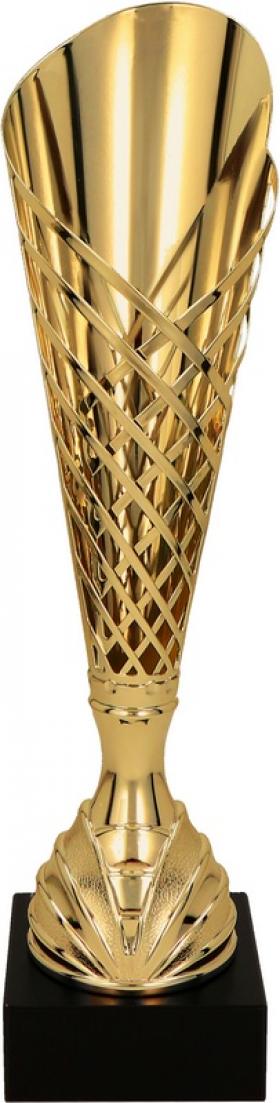 Puchar standardowy złoty metalowy 4173