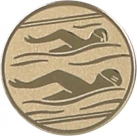 Emblemat Pływanie złoty - A10