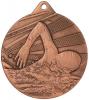 Medal metalowy Pływanie ME003 - 50 mm